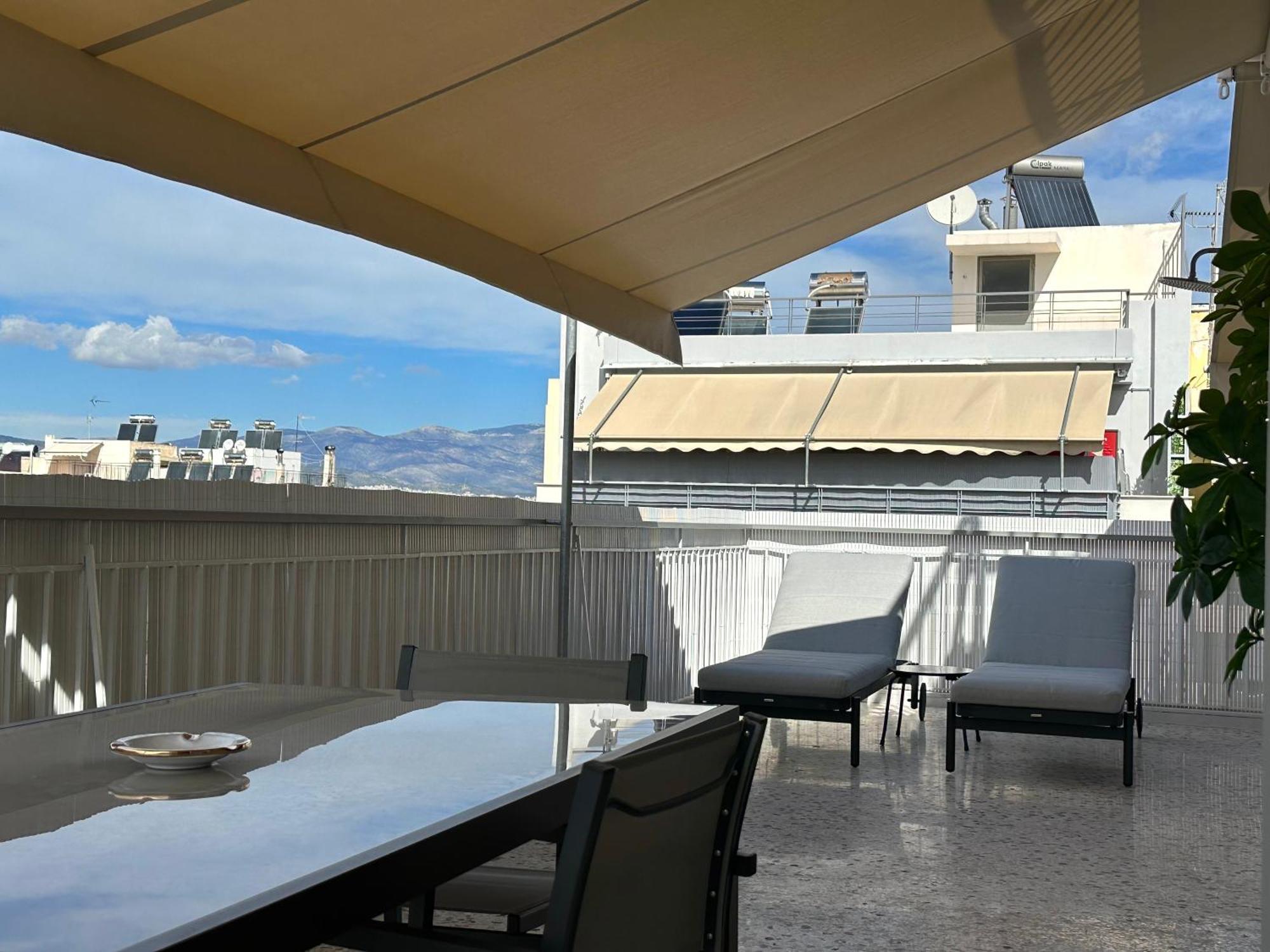 R1 Blue Paradise Private Terrace Jacuzzi Apartment Athen