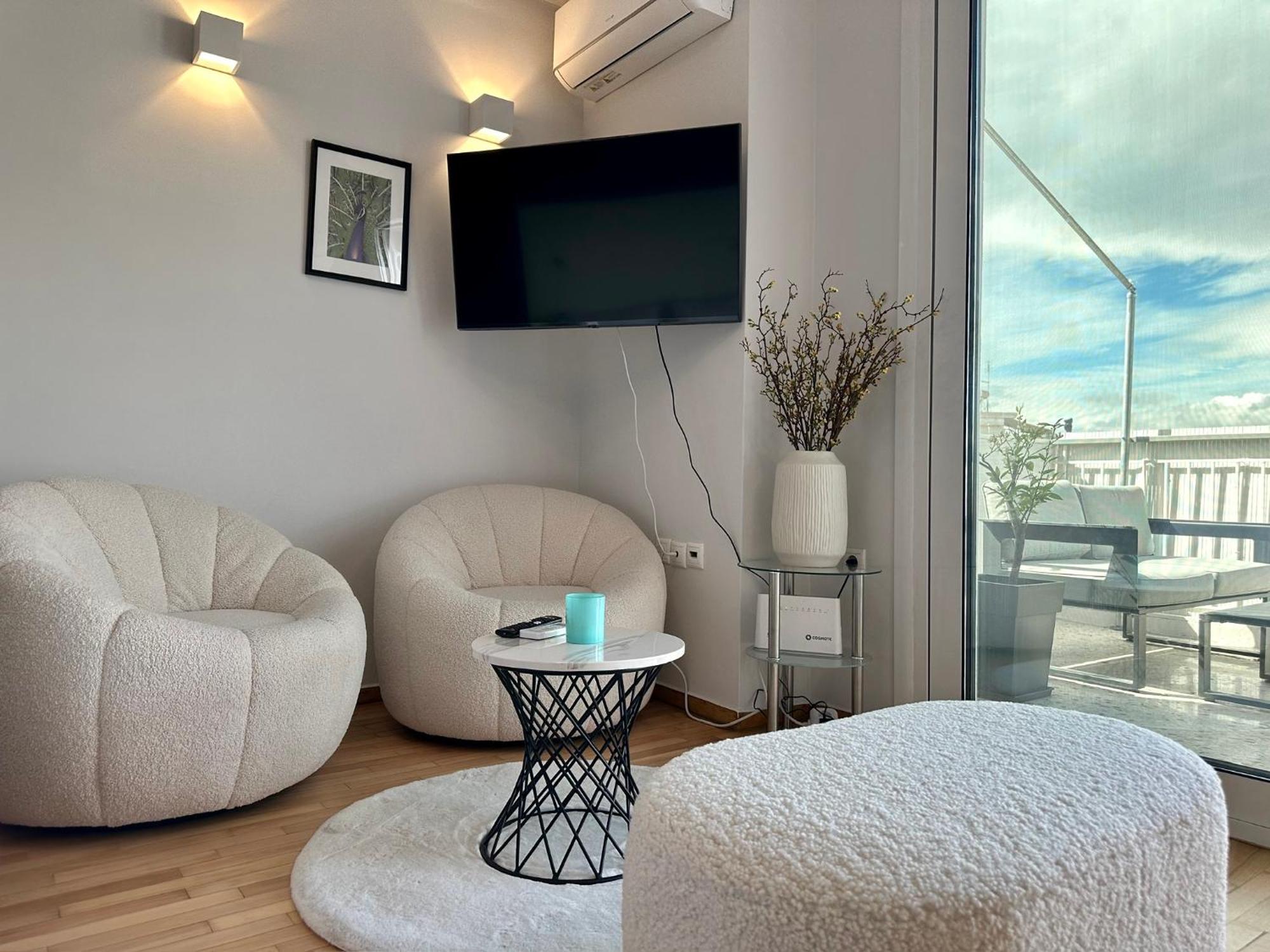 R1 Blue Paradise Private Terrace Jacuzzi Atenas
